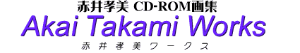 赤井孝美CD-ROM画集『AKAI TAKAMI WORKS』
